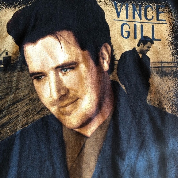Vintage  single stitch Vince Gill - Picture 1 of 8